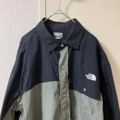 お値下げ不可　美品　THE NORTH FACE ヌプシシャツ カーキ　XL