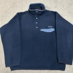 USA製 2001年製 Patagonia シンチラ スナップT XS ネイビー