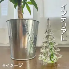■ガラスのツリー 置物 世界のガラス館 高さ11cm