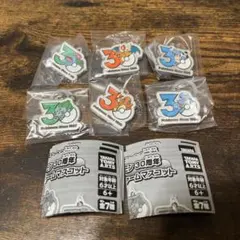 ポケモン　30周年　メタルチャーム　マスコット　　6個　セミコンプ　セット