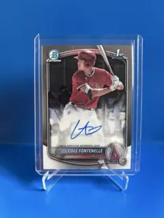 Cole Fontenelle 1st Bowman Chrome Auto