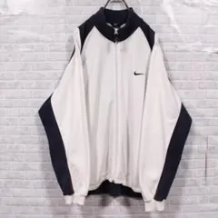 NIKE スウォッシュロゴ刺繍 ジップ スウェット ジャージ ナイキ バックロゴ