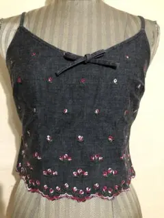 ね*ね様 Private Label 花柄刺繍 キャミソールのサムネイル