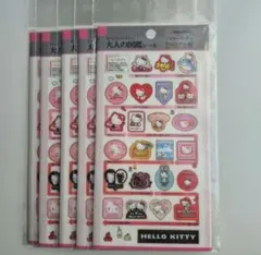 大人の図鑑シール　ハローキティ　クロニクル編　マルチファイル　2枚セット