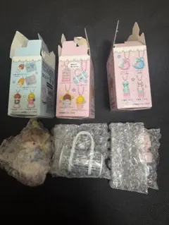 キキララ　シークレットマスコット キーホルダー 3個セット