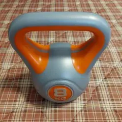 美品 8kg ケトルベル 筋トレ 体力増強 エクササイズ トレーニング セット化のサムネイル