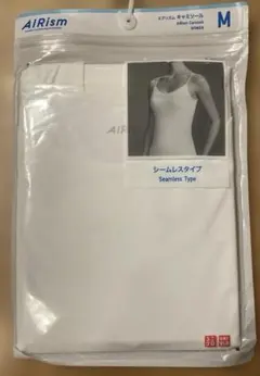 ユニクロ　エアリズム　キャミソール シームレスタイプ　ホワイトM