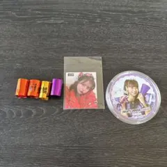 FRUITS ZIPPER 銀テ　シール　アクリルコースター