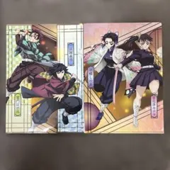 鬼滅の刃✖️くら寿司　クリアファイル２枚セット　新品