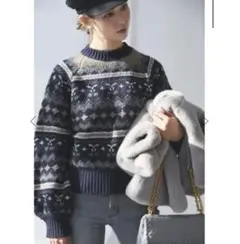 ジャガード ニット