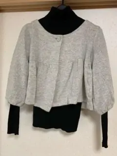 プロポーションボディドレッシング ボレロ風カーディガン