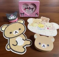 マイメロディ& クロミ・リラックマ（パズル） まとめ売り5点セット