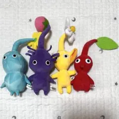 ピクミン ぬいぐるみ マスコット 氷ピクミン 紫ピクミン 赤ピクミン 黄ピクミン