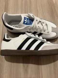 adidas Samba ホワイト/ブラック スニーカー