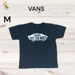 VANS OFF THE WALL ロゴT 黒 M フェード感あり　M
