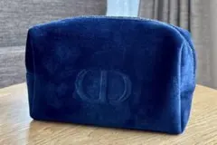 [美品]Diorディオール ポーチ ネイビー