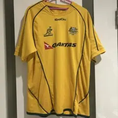KooGa イエロー ラグビーシャツ QANTAS