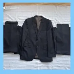 ひさ様専用美品P.S.FA 94A6 ブラックストライプ スーツ3点 セット