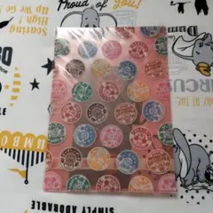 ディズニーストア　クリアファイル　チケットファイル