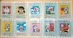 【マイナーシール】ロッテ ドラえもん 転写シール １０種類