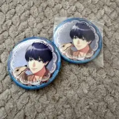 月岡紬 缶バッジ 2個セット