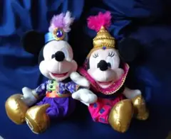 ミッキー ミニー ぬいぐるみ ディズニーシー14周年