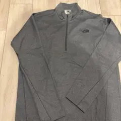 【新品未使用】THE NORTH FACE 長袖ジップアップ グレー