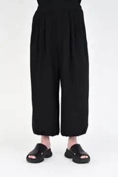 LAD MUSICIAN 3tuck balloon cropped pants