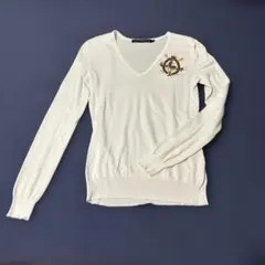 【Ralph Lauren Sport】 Vネック長袖Tシャツ Sのサムネイル