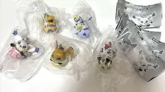 デジモン　めじるしアクセサリー　アグモン　ガブモン　テイルモン　パタモン　ゴマモ