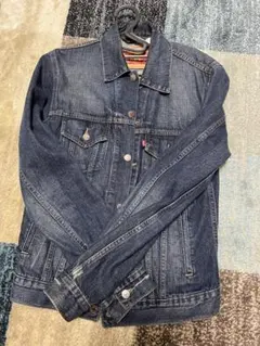 最終値下げ】【美品】Levi's デニムジャケット Sサイズ ダークブルー