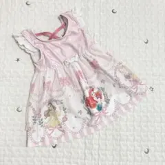 ディズニープリンセス　水着　100㎝　ラプンツェ　アリエル　ベル