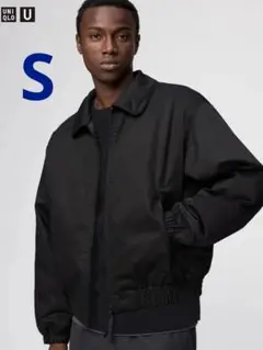 UNIQLO U パフテックショートブルゾン S