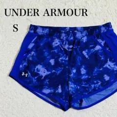 アンダーアーマー ヒートギア ショートパンツ タイダイ柄 S サイズ