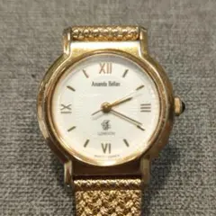 【美品】AMANDA BELLAN LONDON レディース腕時計 ゴールド