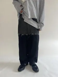ganryu cut up sarouel pantsのサムネイル
