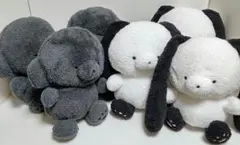 じょせまる　　BIGぬいぐるみ　　全2種 6点セット