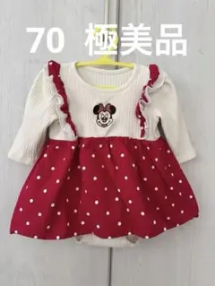 ミニー ママラク バースデイ ロンパース ワンピース Dハロ