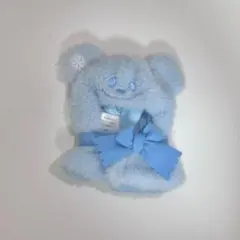 ディズニーストア シークレットポンチョ 水色 青