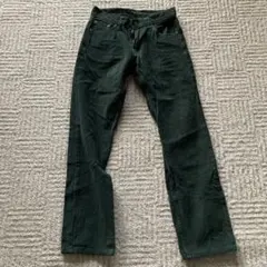 Levi's 511 コーデュロイパンツ W27 L32 ダークグリーン