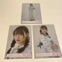 増本綺良 櫻坂46 生写真 2025年 浴衣 セミコンプ