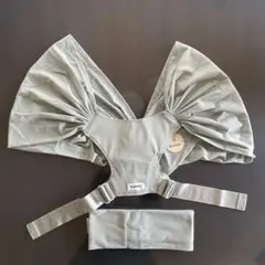 未使用級 Konny 抱っこ紐 ミントグレー メッシュ