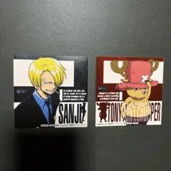 希少 ワンピース トレーディングカード チョッパー サンジ ONE PIECE トレーディングカード サンジ チョッパー - メルカリ