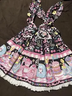 Angelic Pretty サロペットスカートset 楽天市場】【中古】 Angelic Pretty / Queen Chocolate