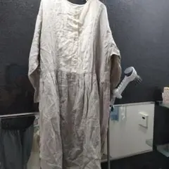 インスタ作家様 momonohana様リネンワンピース