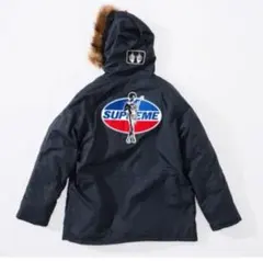 レア物　Mサイズ　N-3B　シュプリーム×ヒステリックグラマー　2017年コラボ