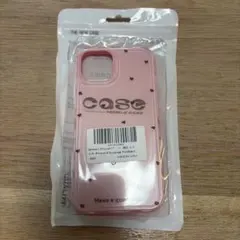 iPhone 13 / 14用 ピンクハートソフトケース