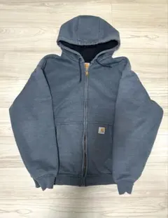 90s Carharttグレー フルジップ パーカー