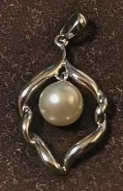 silver top gsv bottom patent パールネックレス - メルカリ