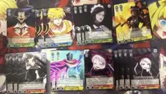 ひ*ー様 ヴァイスシュヴァルツ　オーバーロード　デッキパーツ　まとめ売り